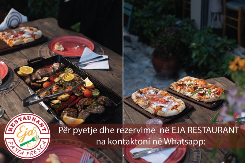 EJA Restaurant, reserve elegant dinner Tirana Albania, prenota cena elegante cucina italiana Tirana, rezervim restorant elegant Tirane qender darke, book elegant Italian dinner Tirana Albania, prenotazione cena elegante Tirana